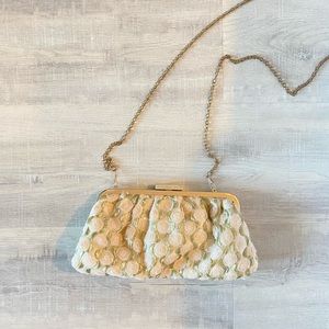 Sequin clutch purse